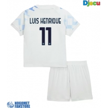 Inter Milan Luis Henrique #11 Gostujuci Dres za djecu 2025-26 Kratak Rukav (+ Kratke hlače)